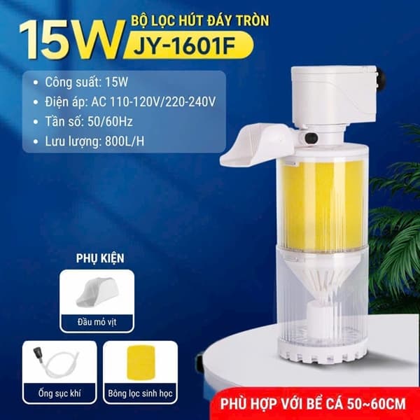 LỌC HÚT ĐÁY TRÒN JY-1601F