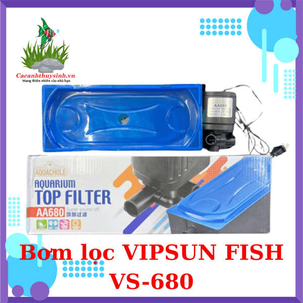 BƠM LỌC VIPSUN FISH VS-680