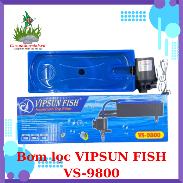 BƠM LỌC VIPSUN FISH VS-9800