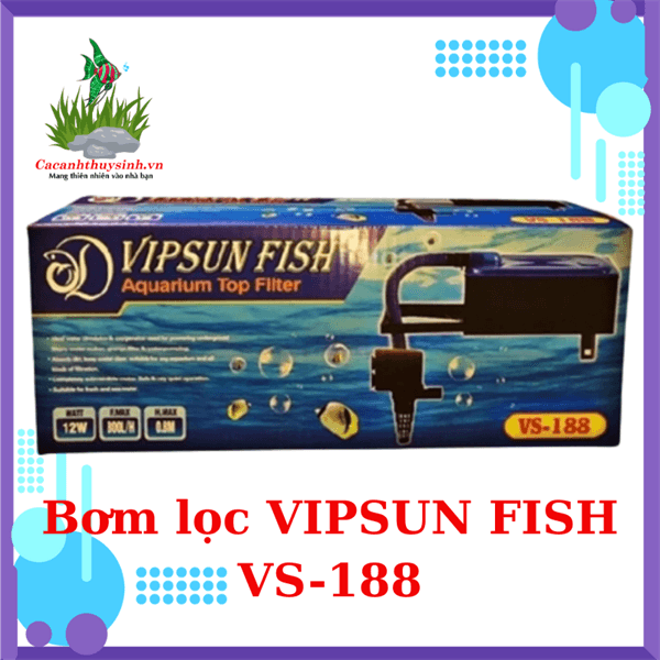BƠM LỌC VIPSUN FISH VS-188