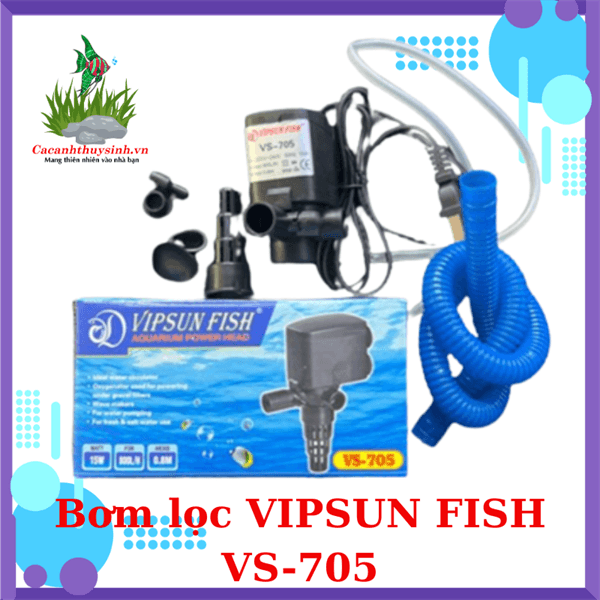 BƠM LỌC VIPSUN FISH VS-705