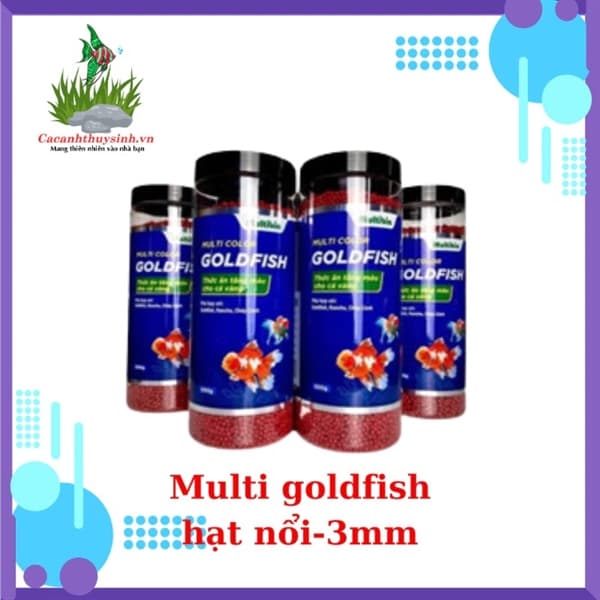 THỨC ĂN CÁ VÀNG MULTI GOLD FISH 500GR