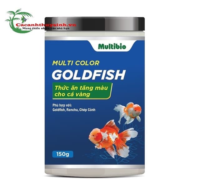 THỨC ĂN CÁ VÀNG MULTI GOLD FISH 150GR